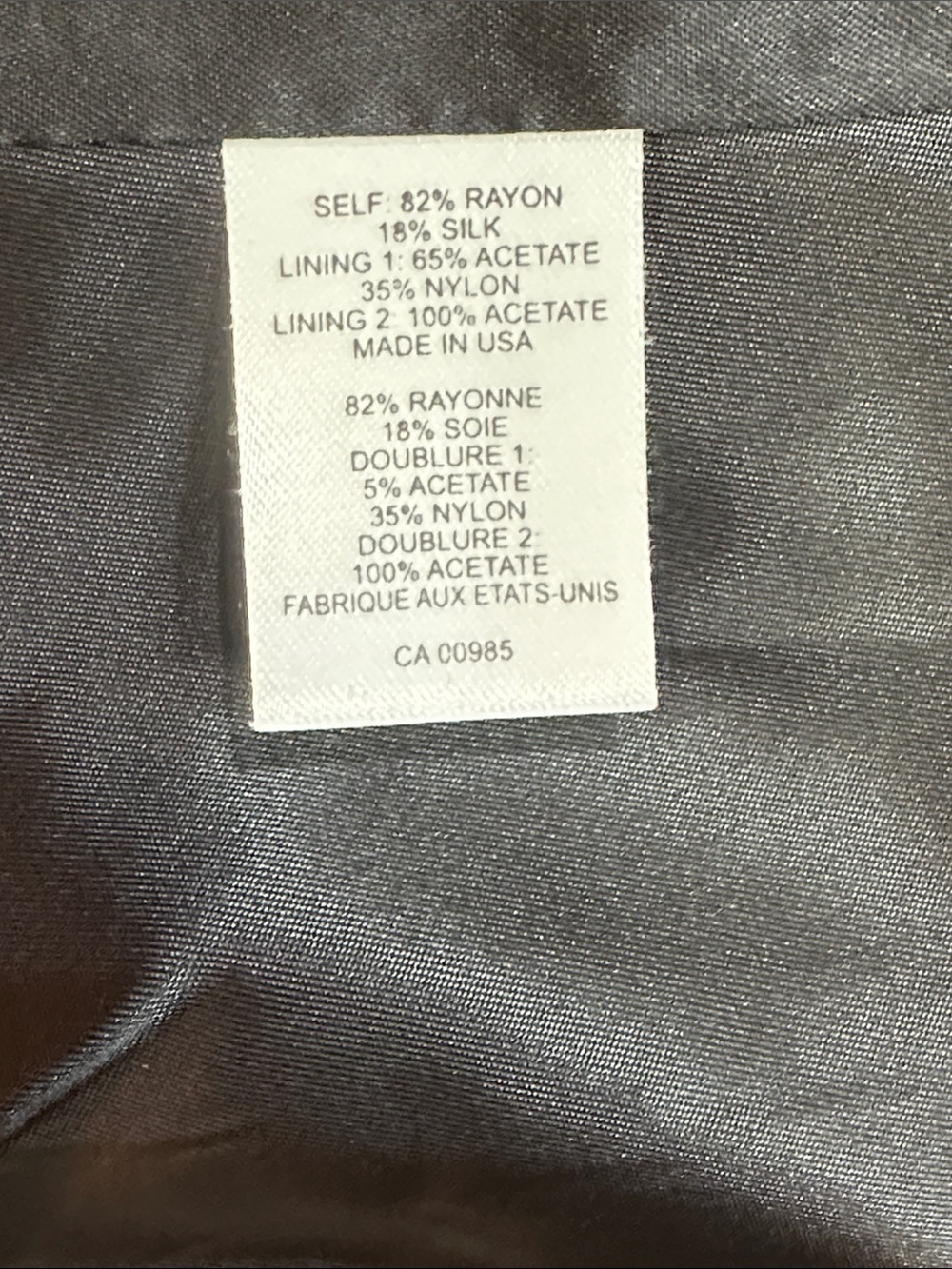 Nanette Lepore Silk-Blend Black Velvet Ruffle-Collar Blazer - Picture 11 of 11